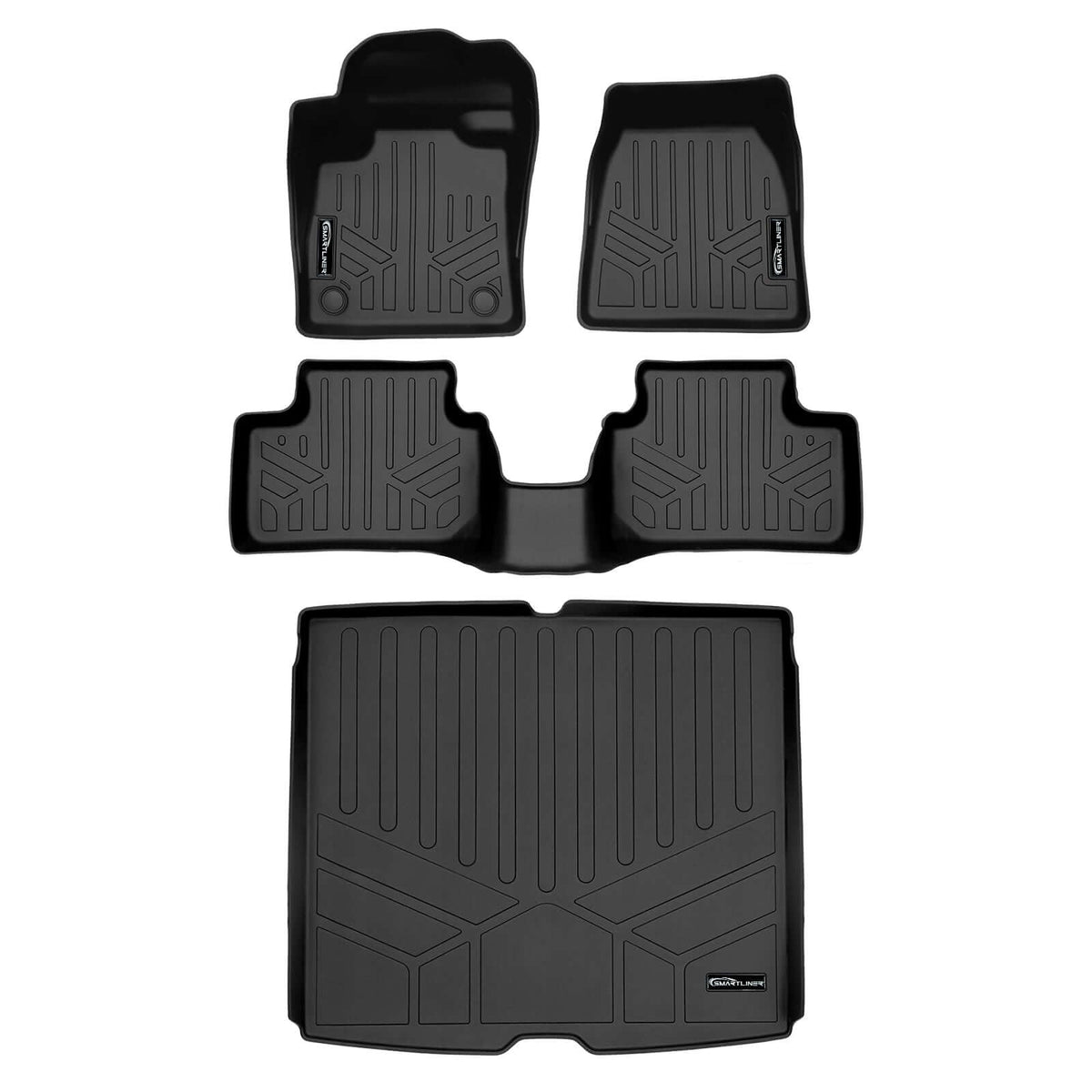 SMARTLINER Custom Fit Floor Liners For 2021-2025 Volvo XC40 Recharge