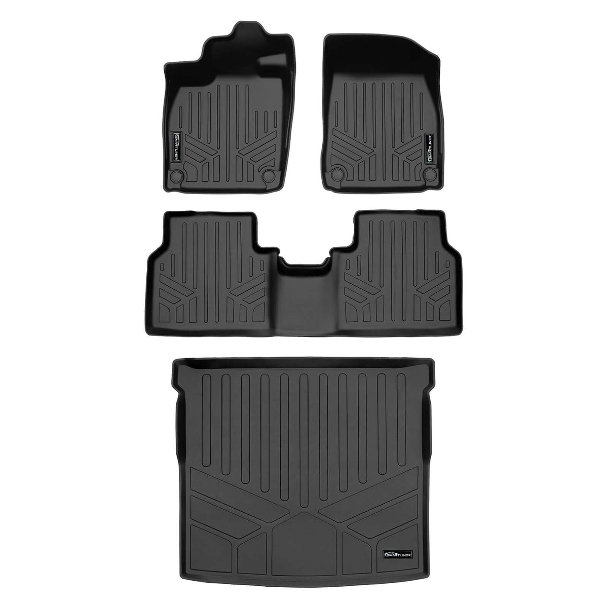 SMARTLINER Custom Fit Floor Liners For 2021-2024 Volkswagen ID.4