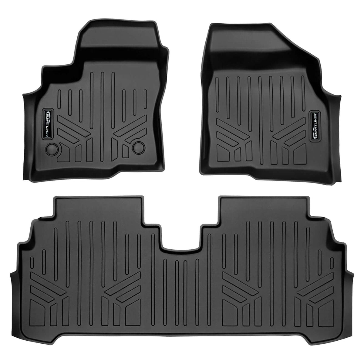 SMARTLINER Custom Fit Floor Liners For 2022-2024 Chevrolet Bolt EUV (Only Fits with the cargo floor in Lower Deck Position)