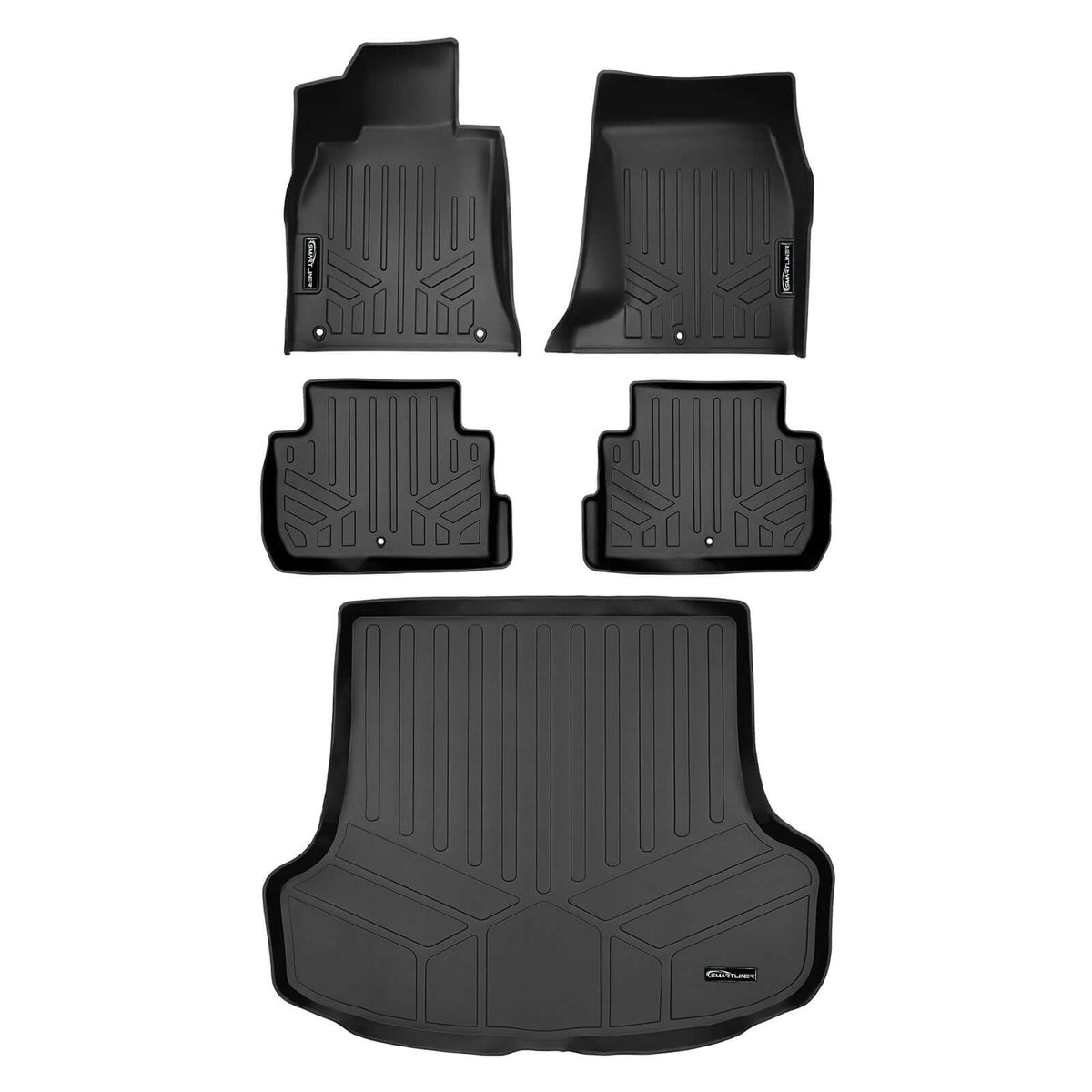 SMARTLINER Custom Fit Floor Liners For 2018-2023 Kia Stinger (AWD)