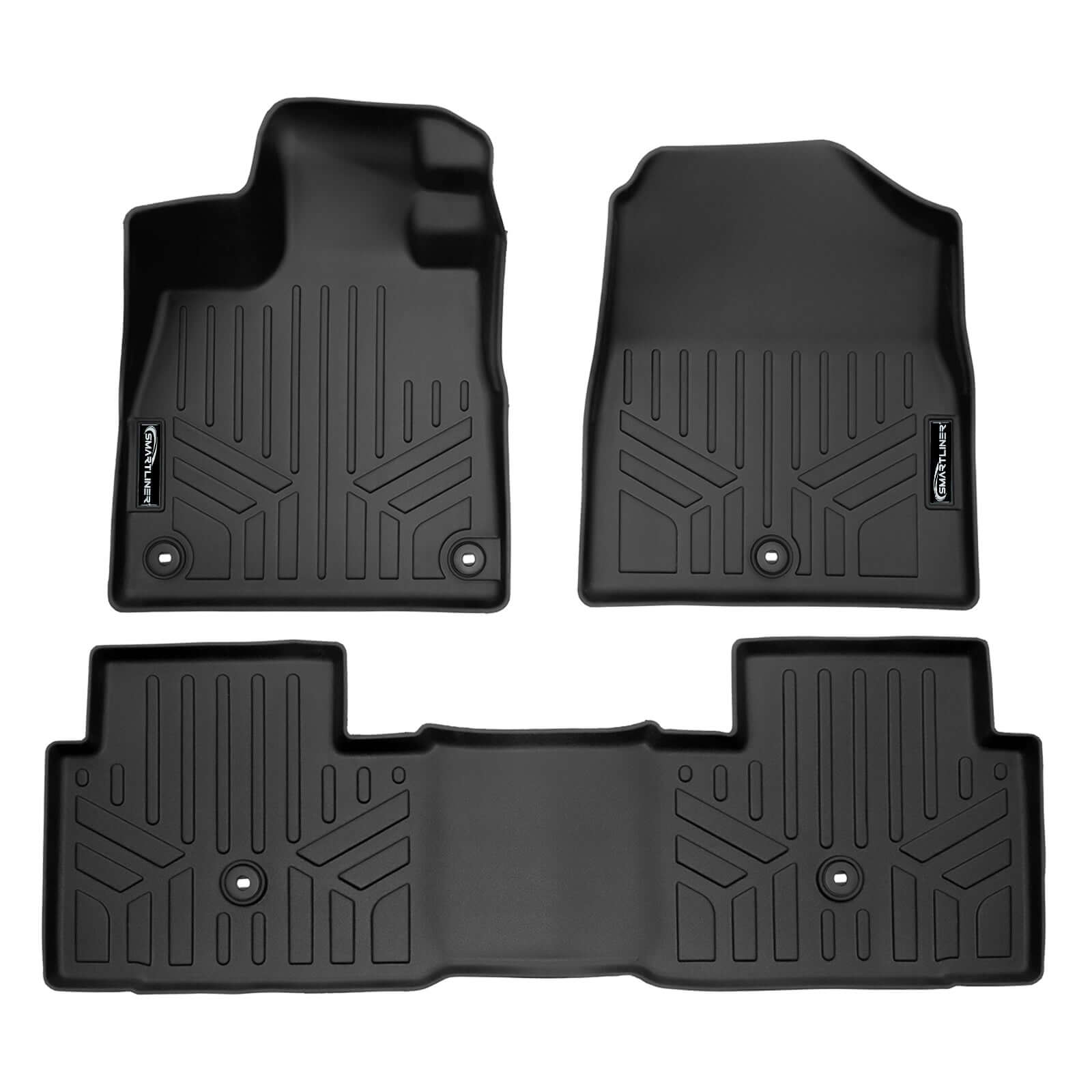 SMARTLINER Custom Fit Floor Liners For 2023-2025 Honda Pilot