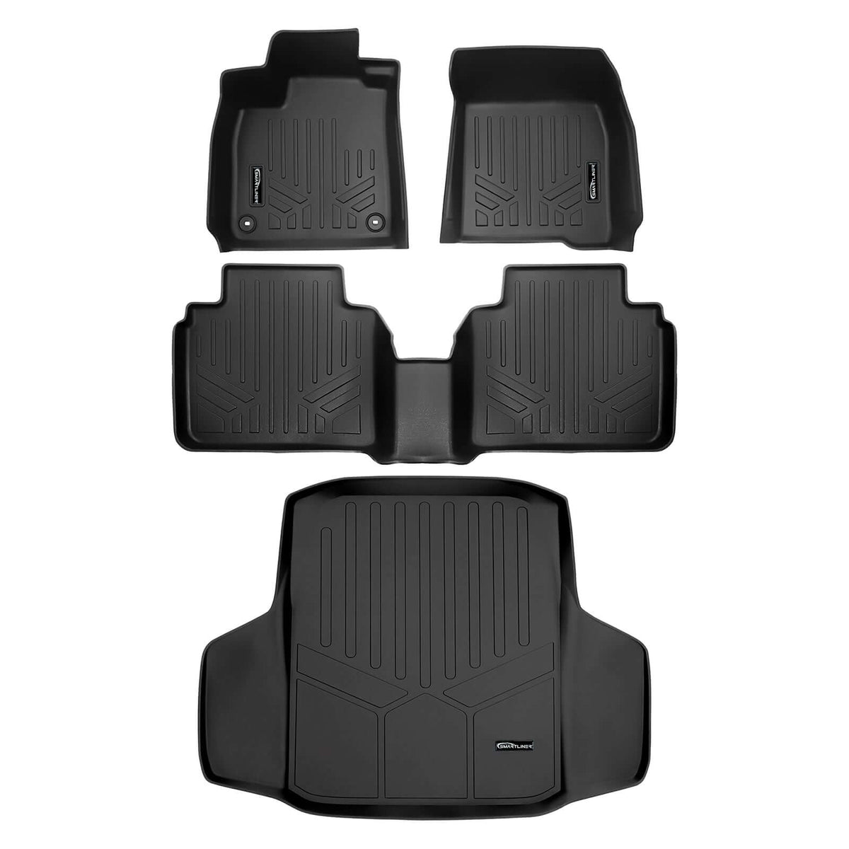 SMARTLINER Custom Fit Floor Liners For 2023-2024 Honda Accord Hybrid