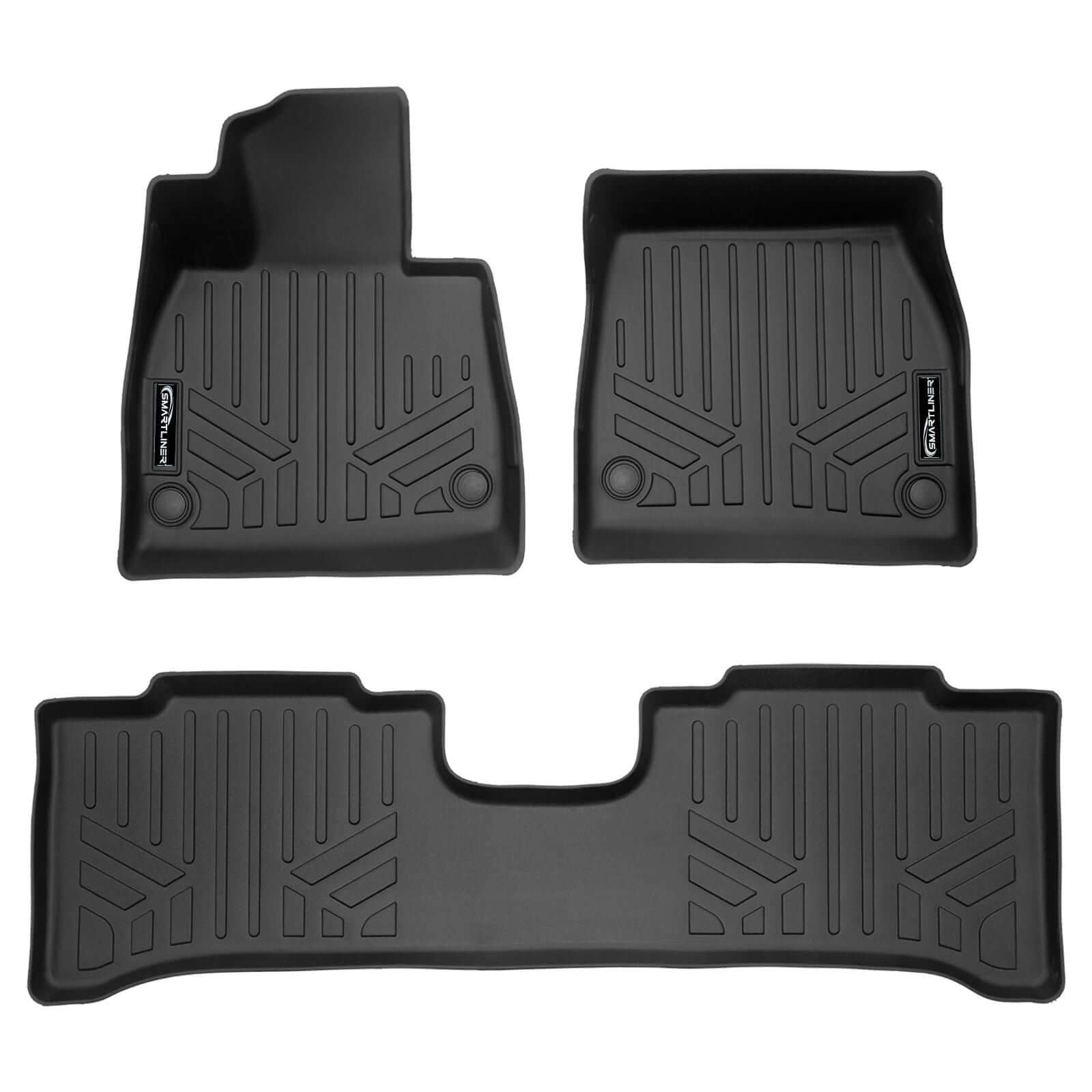 SMARTLINER Custom Fit Floor Liners For 2023-2024 Mercedes-Benz EQE (SUV Models Only)