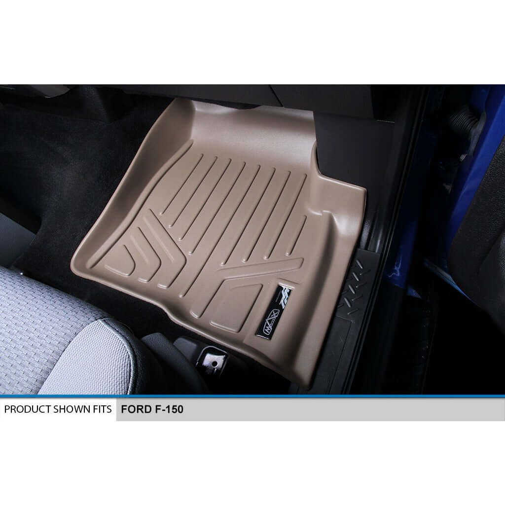 SMARTLINER Custom Fit for 2011-2014 Ford F-150 SuperCab Non Flow Center Console - Smartliner USA