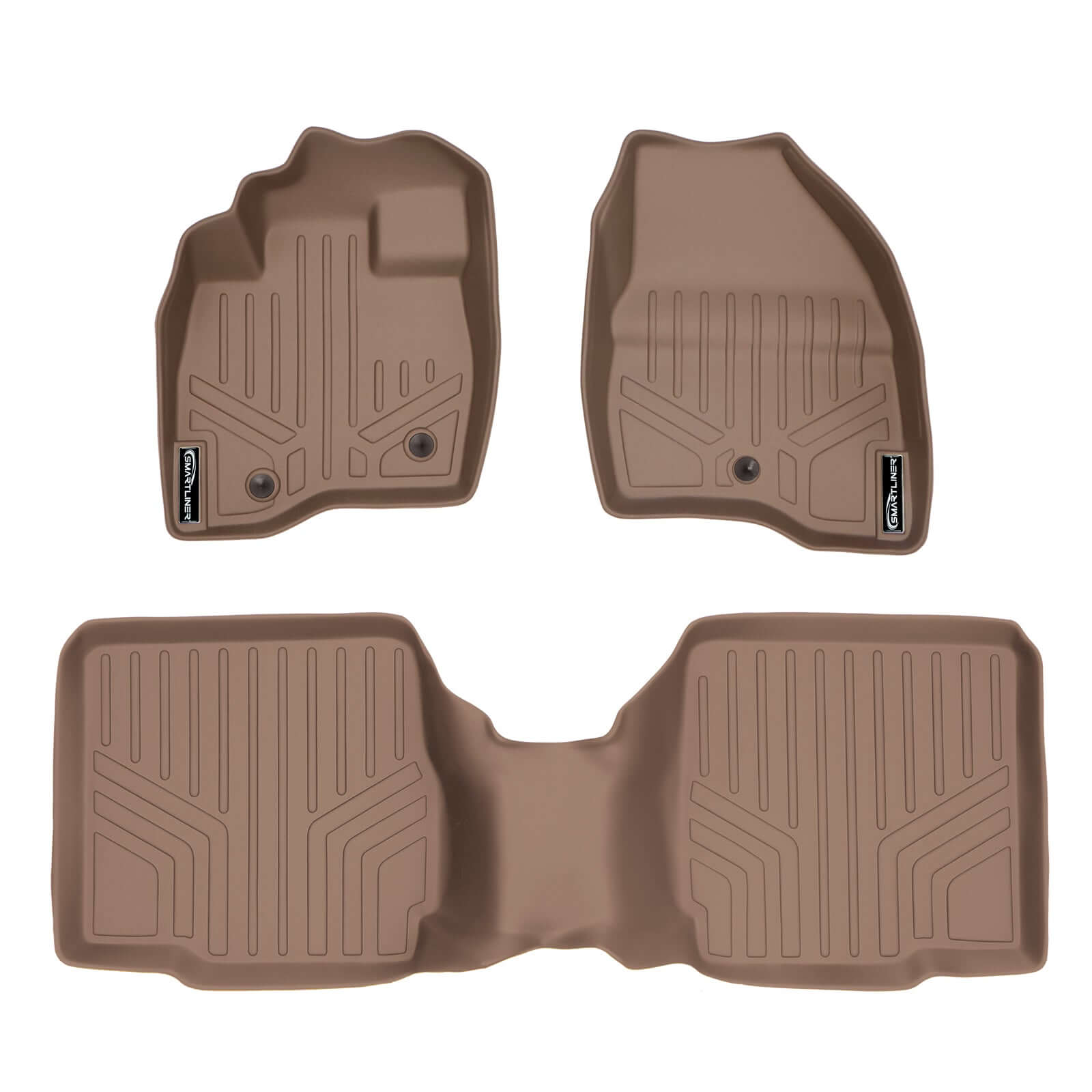 SMARTLINER Custom Fit for 2017-2019 Ford Explorer with 2nd Row Center Console - Smartliner USA