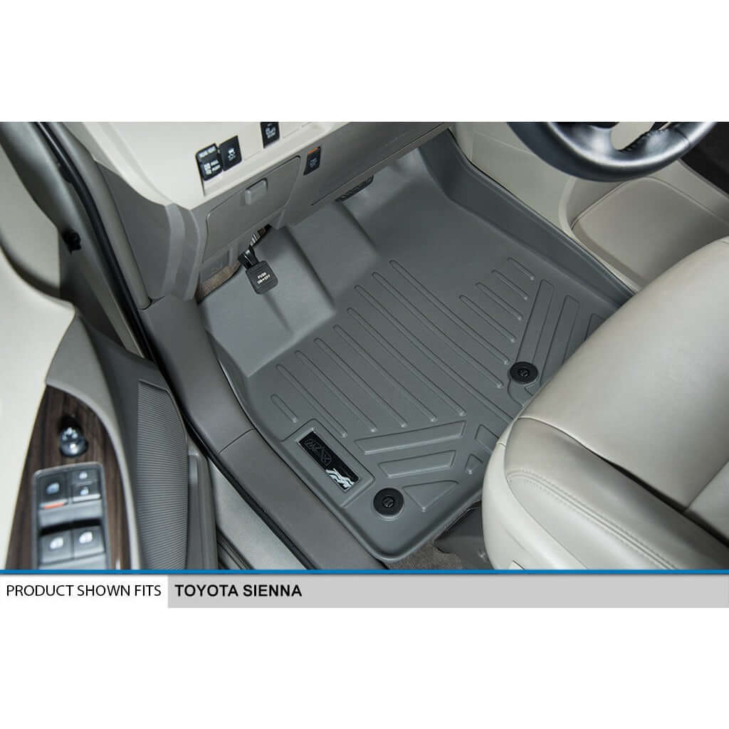 SMARTLINER Custom Fit for 2013-2020 Toyota Sienna (8 Passenger Model) - Smartliner USA