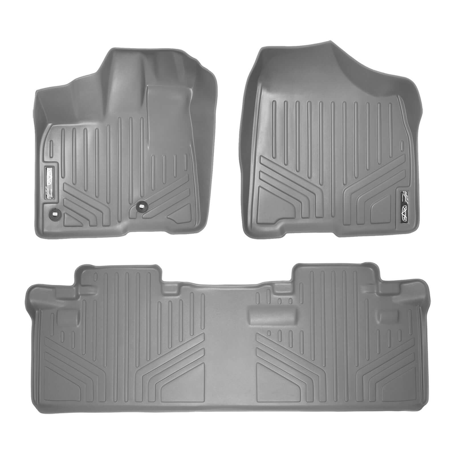 SMARTLINER Custom Fit Floor Liners For 2013-2020 Toyota Sienna (8 Passenger Model)