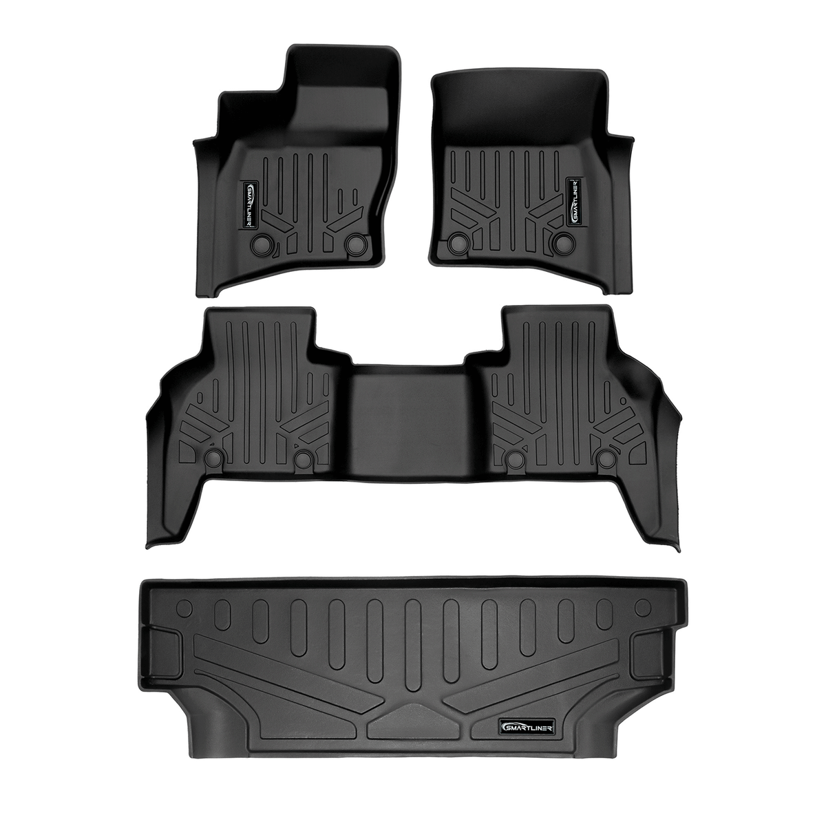 SMARTLINER Custom Fit Floor Liners For 2023-2024 Land Rover Defender 130