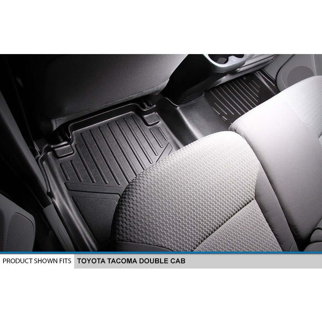 SMARTLINER Smart Coverage™ Custom Fit Floor Liners For 2012-2015 Toyota Tacoma Double Cab