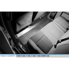 SMARTLINER Custom Fit for 2011-2012 F-250/F-350/F-450 Super Duty Crew Cab with Depressed Drivers Side Pedal - Smartliner USA