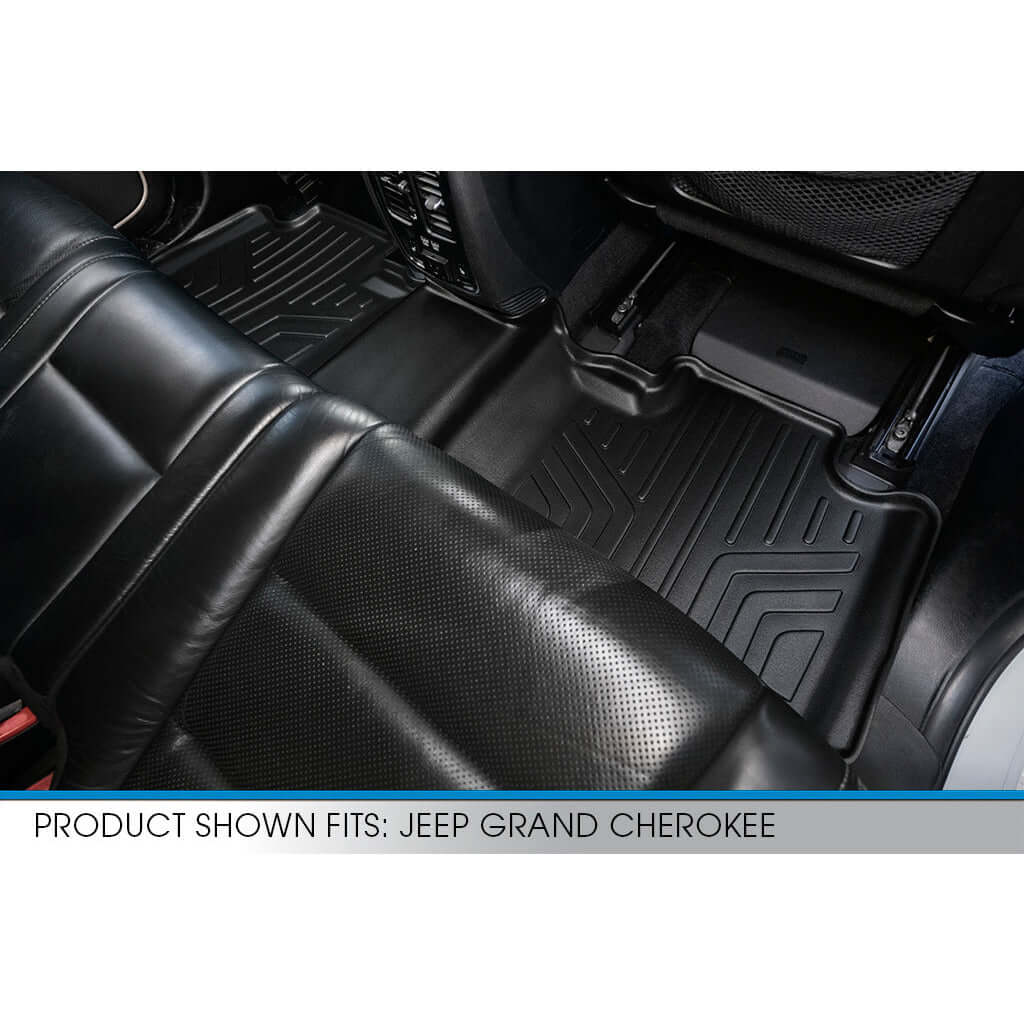 SMARTLINER Custom Fit Floor Liners For 2013-2016 Jeep Grand Cherokee (without 2nd Row Center Console)