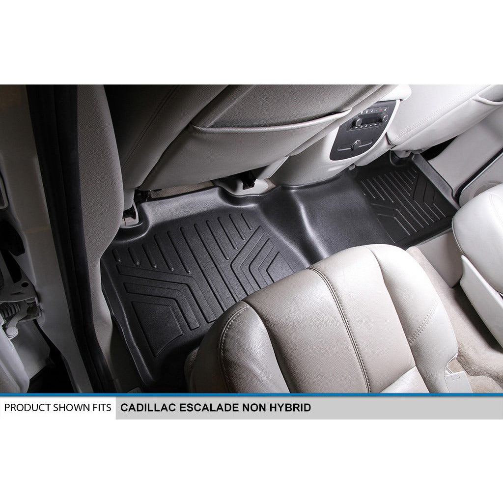 SMARTLINER Custom Fit Floor (No Liners Escalade USA – 2007-2014 Cadillac For Smartliner