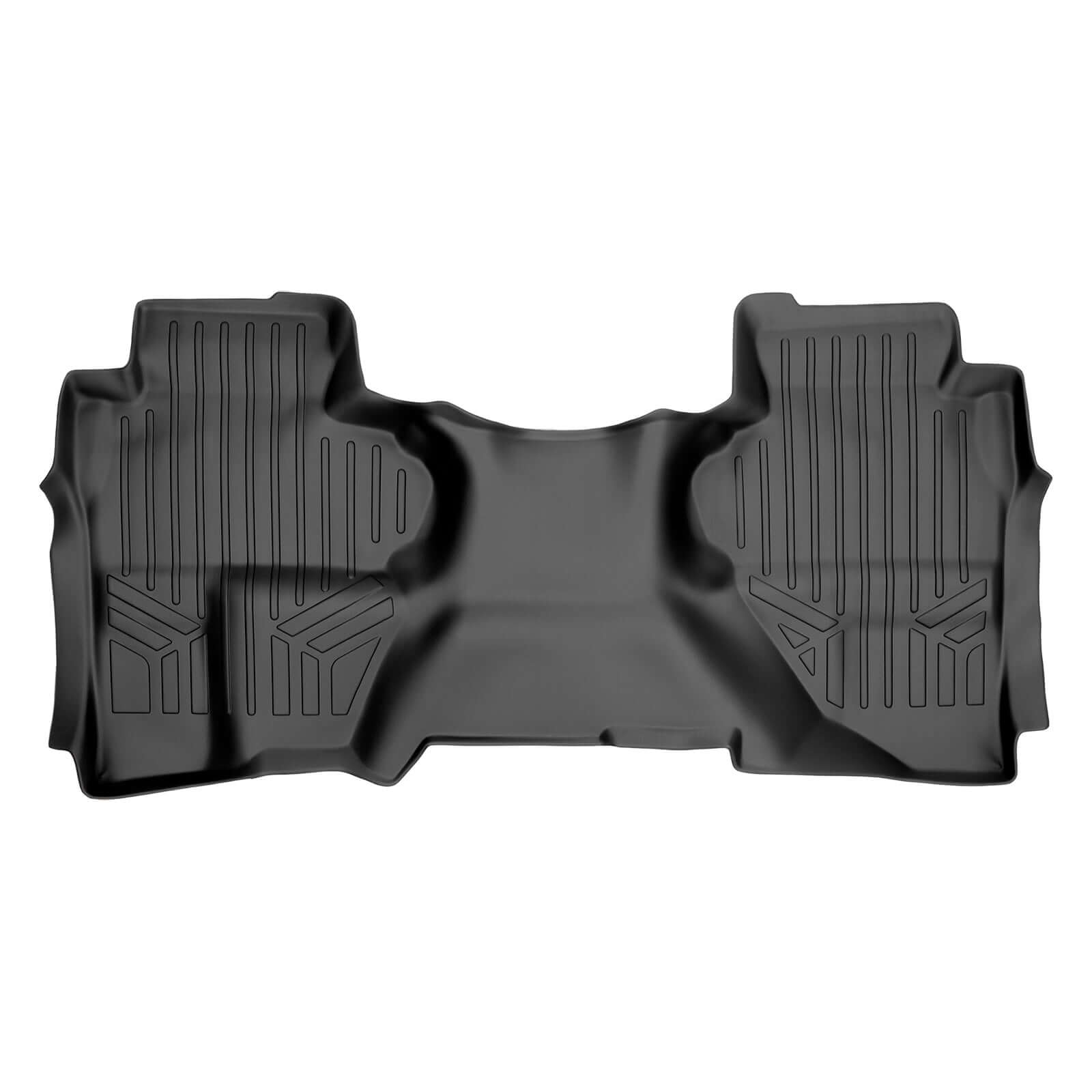 SMARTLINER Custom Fit Floor Liners For 2019 Silverado 1500 LD/GMC Sierra 1500 LD Double Cab (NO Over the Hump Coverage)