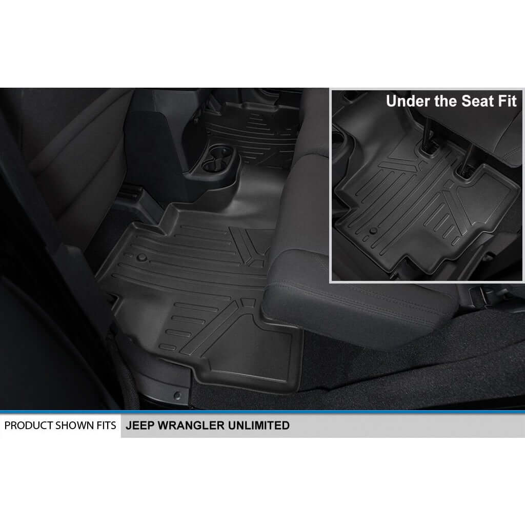 SMARTLINER Custom Fit for 2014 Jeep Wrangler Unlimited (4-Door Only) - Smartliner USA