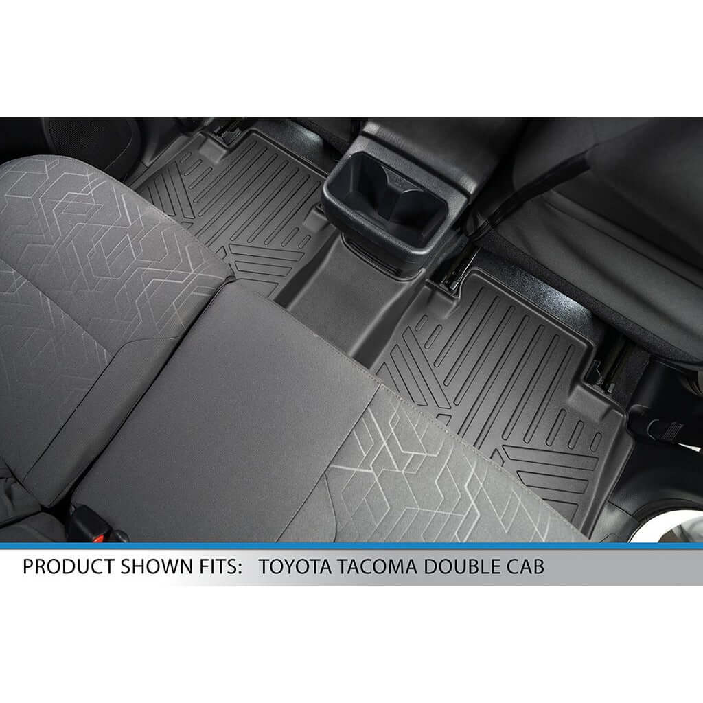 SMARTLINER Smart Coverage™ Custom Fit Floor Liners For 2016-2017 Toyota Tacoma Double Cab