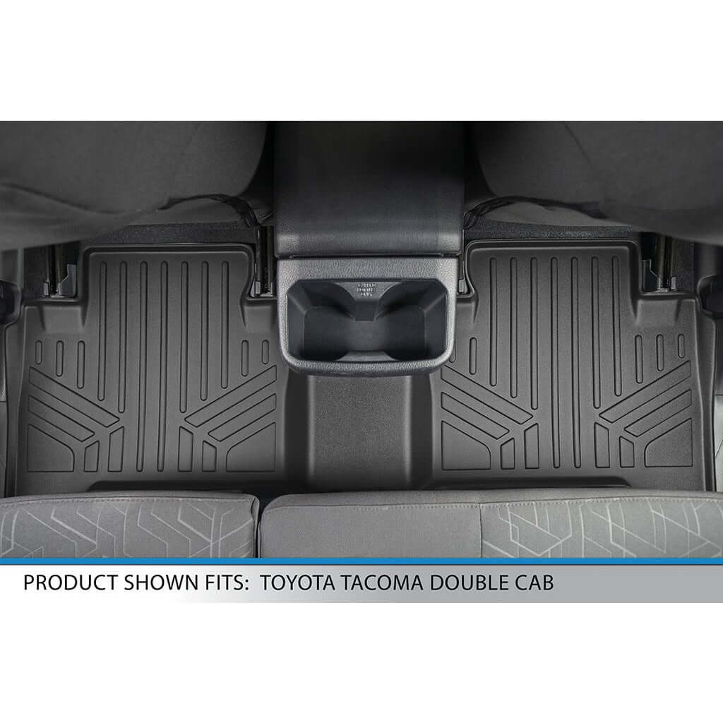 SmartCoverageâ„¢ Custom Fit Floor Liners For 2016-2017 Toyota Tacoma Double Cab