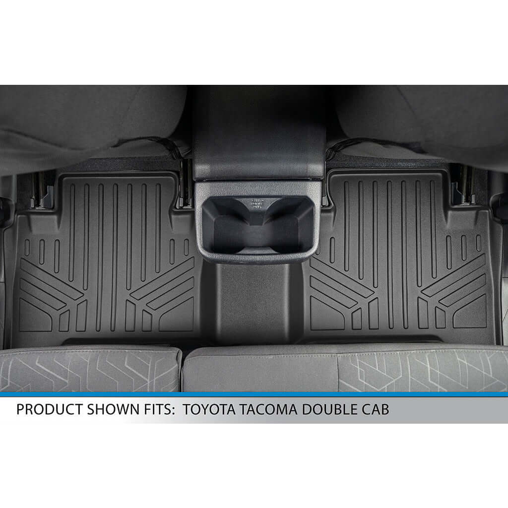 SMARTLINER Smart Coverage™ Custom Fit Floor Liners For 2016-2017 Toyota Tacoma Double Cab