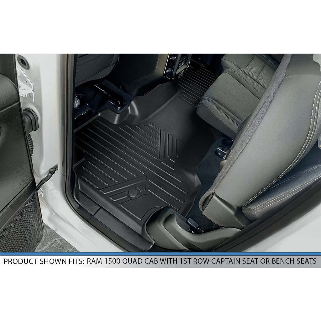 SMARTLINER Custom Fit for 2020 Ram 1500 Quad Cab without Rear Underseat Storage Box - Smartliner USA