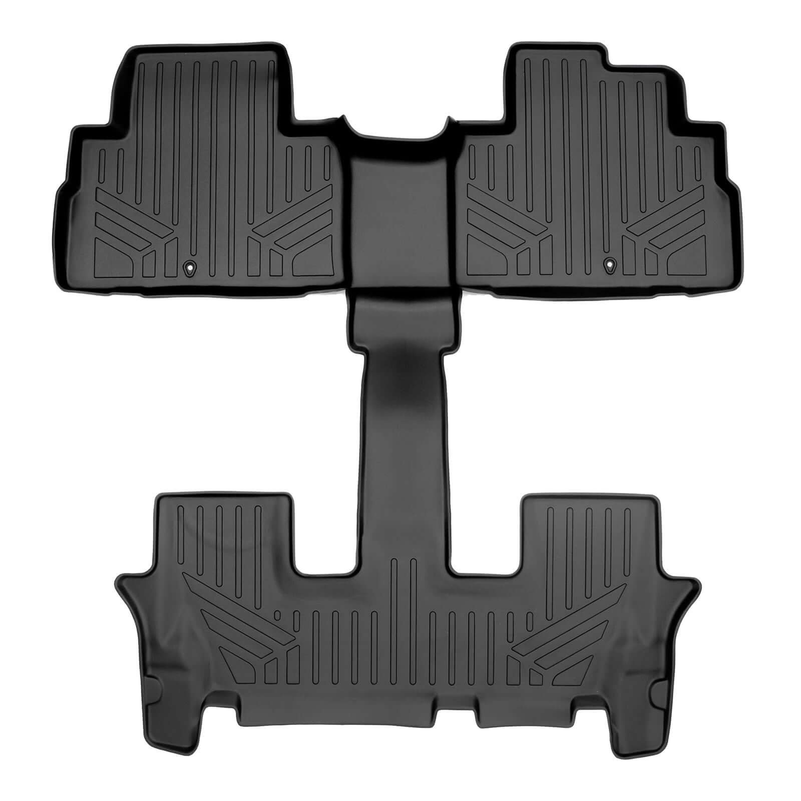 SMARTLINER Custom Fit for 2020 Kia Telluride with 2nd Row Bucket Seat No Center Console with in between Coverage - Smartliner USA