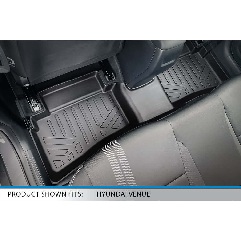 SMARTLINER Custom Fit Floor Liners For 2020-2024 Hyundai Venue (Upper Cargo Position)