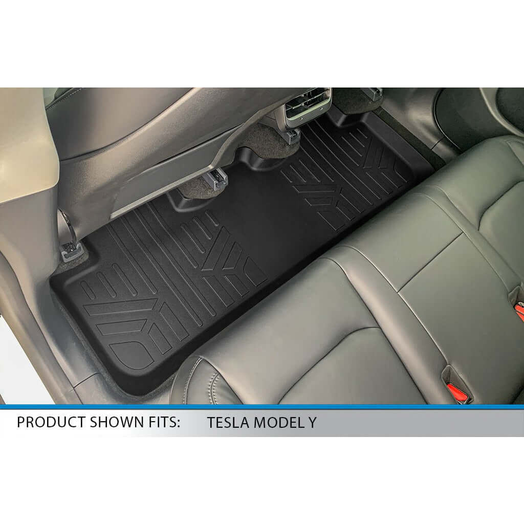 SMARTLINER Custom Fit Floor Liners For 2020-2024 Tesla Model Y (5 Passenger)