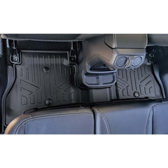 SMARTLINER Custom Fit Floor Liners For 2021-2024 Jeep Wrangler 4xe (With Trail-Rail system)