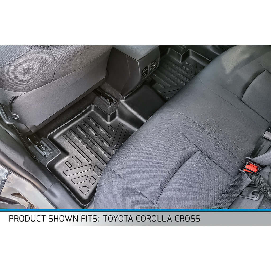 SMARTLINER Custom Fit Floor Liners For 2022-2024 Toyota Corolla Cross (Fits FWD and AWD)