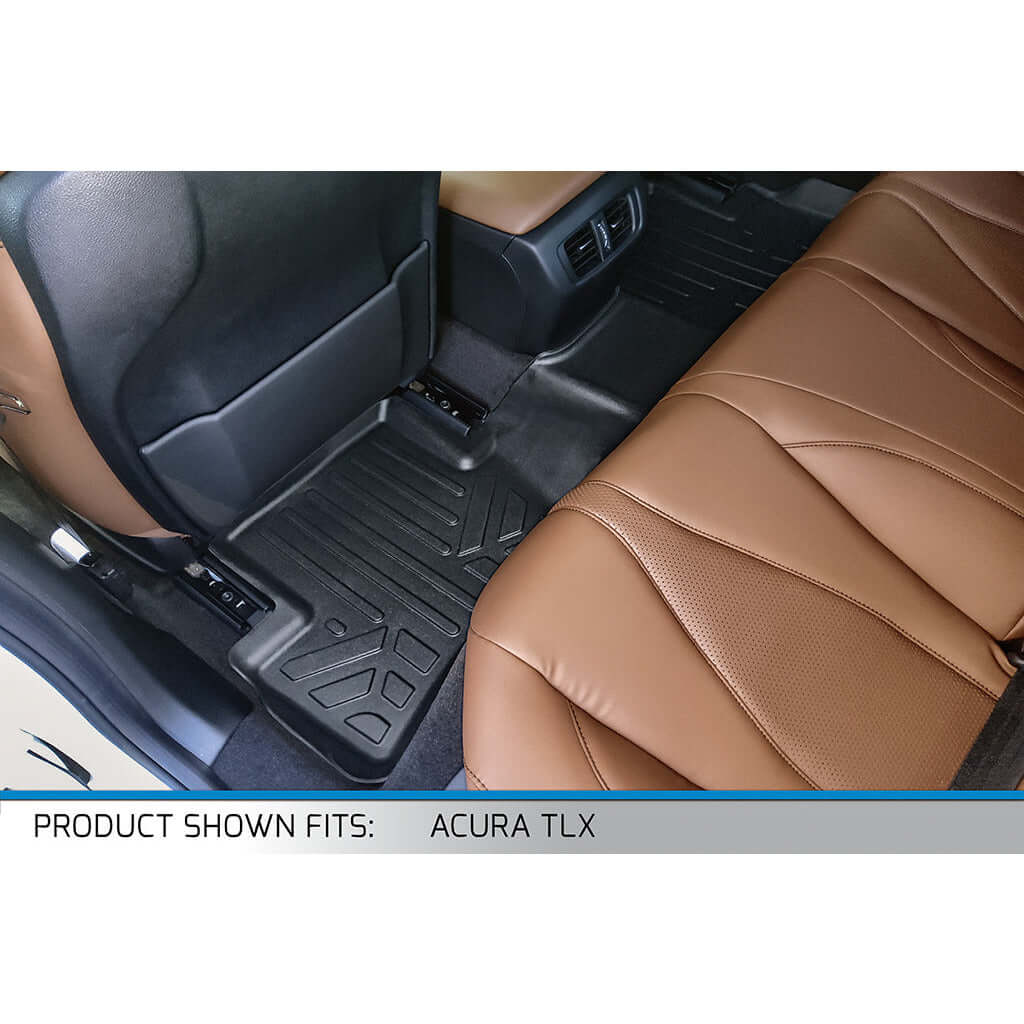 SMARTLINER Custom Fit Floor Liners For 2021-2024 Acura TLX (Fits FWD (Front Wheel Drive) and AWD (All Wheel Drive) models )