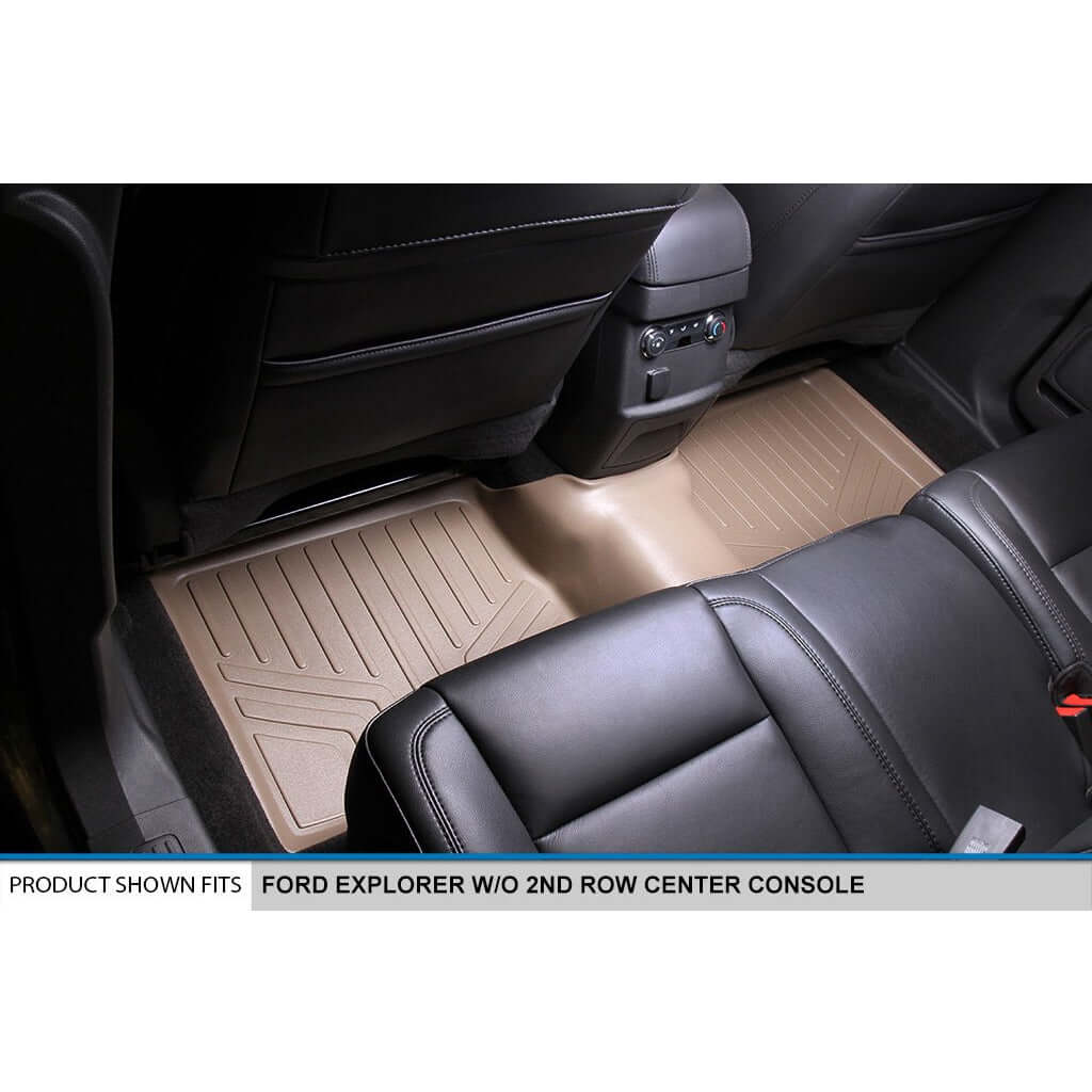 SMARTLINER Custom Fit for 2017-2019 Ford Explorer (without 2nd Row Center Console) - Smartliner USA