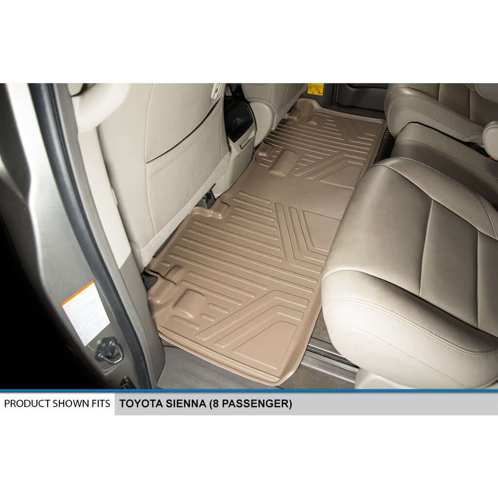 SMARTLINER Custom Fit for 2011-2012 Toyota Sienna (8 Passenger Model) - Smartliner USA