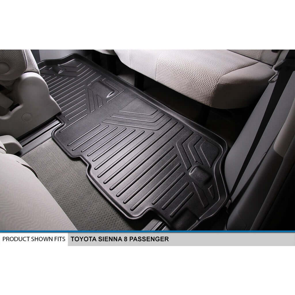 SMARTLINER Custom Fit for 2011-2012 Toyota Sienna (8 Passenger Model) - Smartliner USA