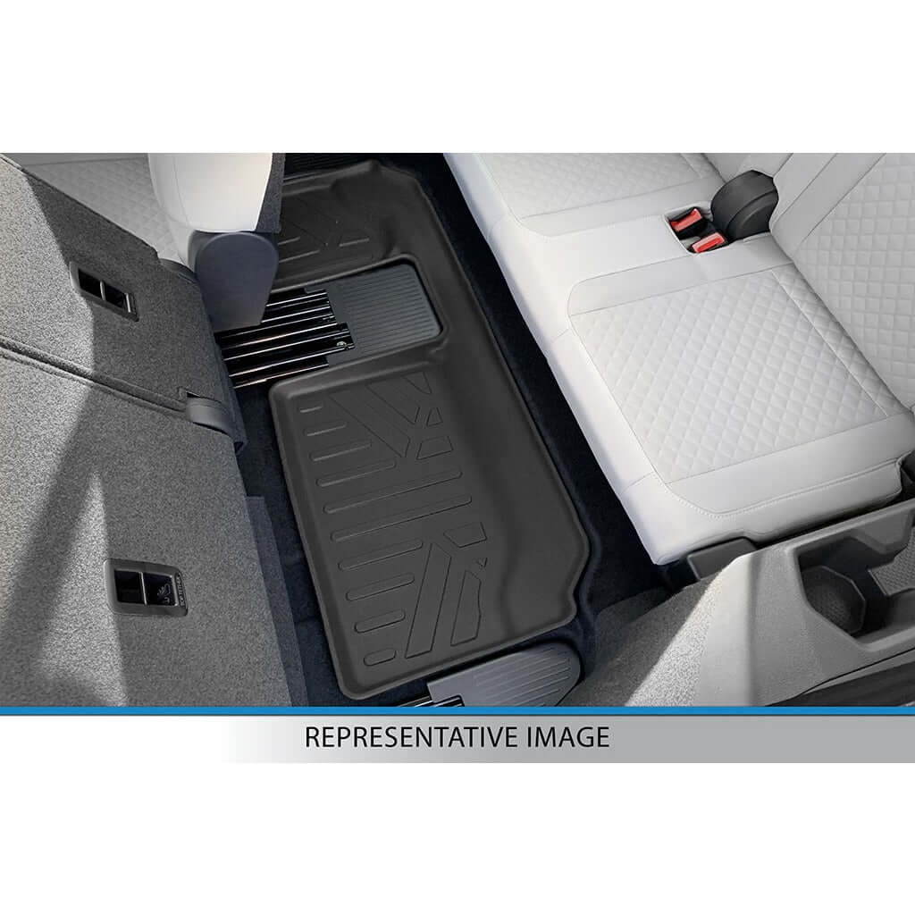 SMARTLINER Custom Fit Floor Liners For 2008 - 2022 Toyota Sequoia with 2nd Row Bench Seat