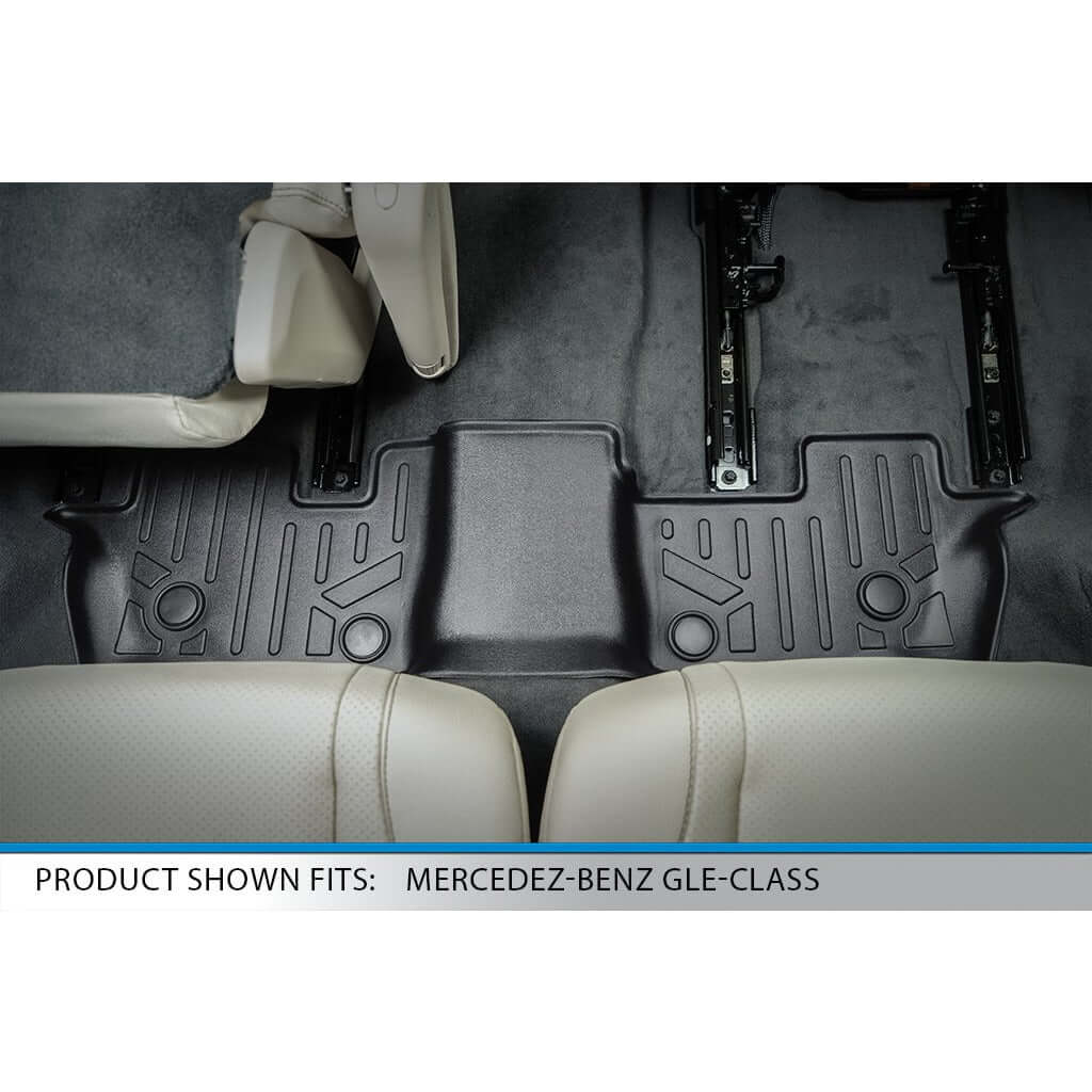 SMARTLINER Custom Fit Floor Liners For 2020-2024 Mercedes-Benz GLE-Class 7/8 Passenger