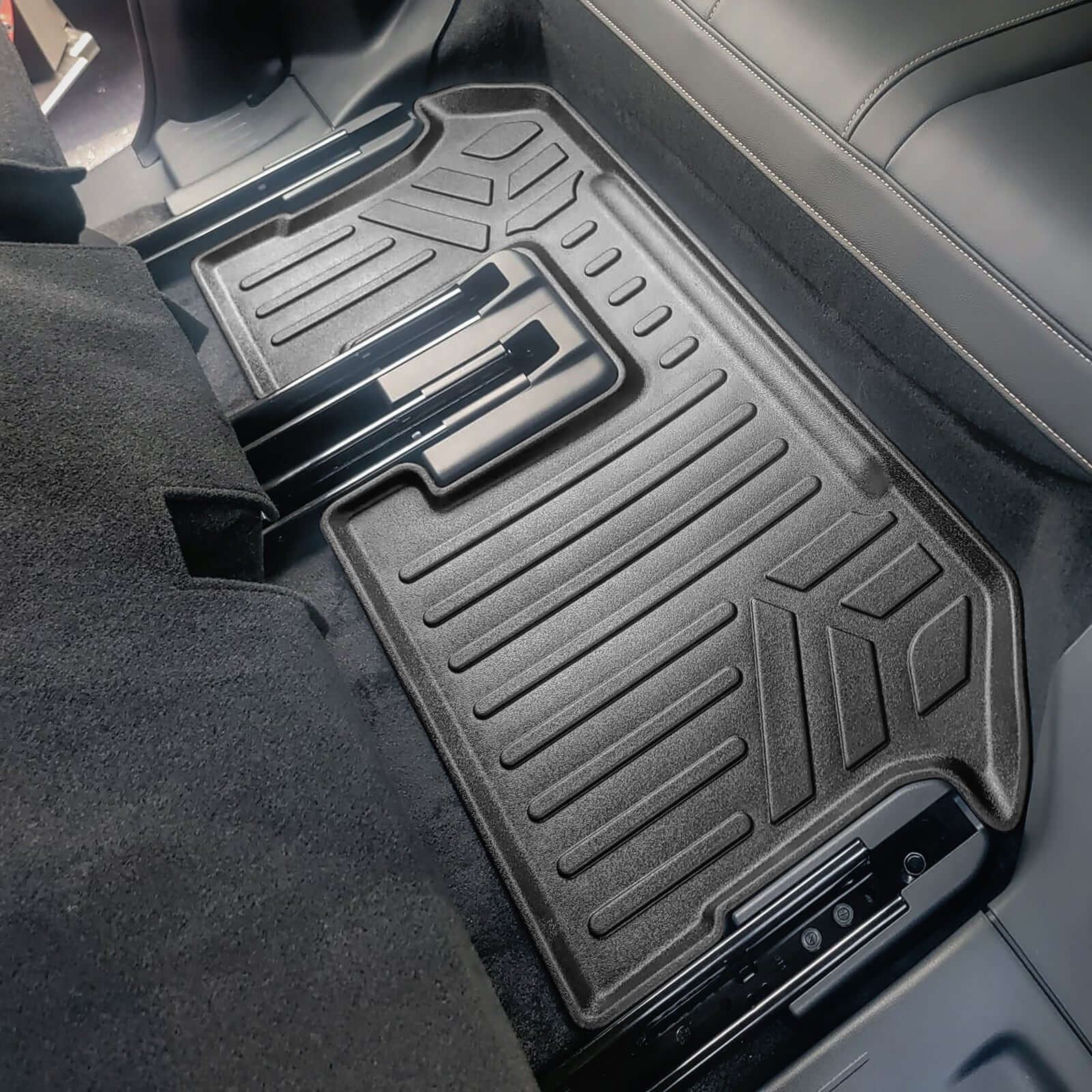 SMARTLINER Custom Fit Floor Liners For 2024 Mazda CX-90 Plug-In Hybrid (Only Fits 2nd Row Bench)