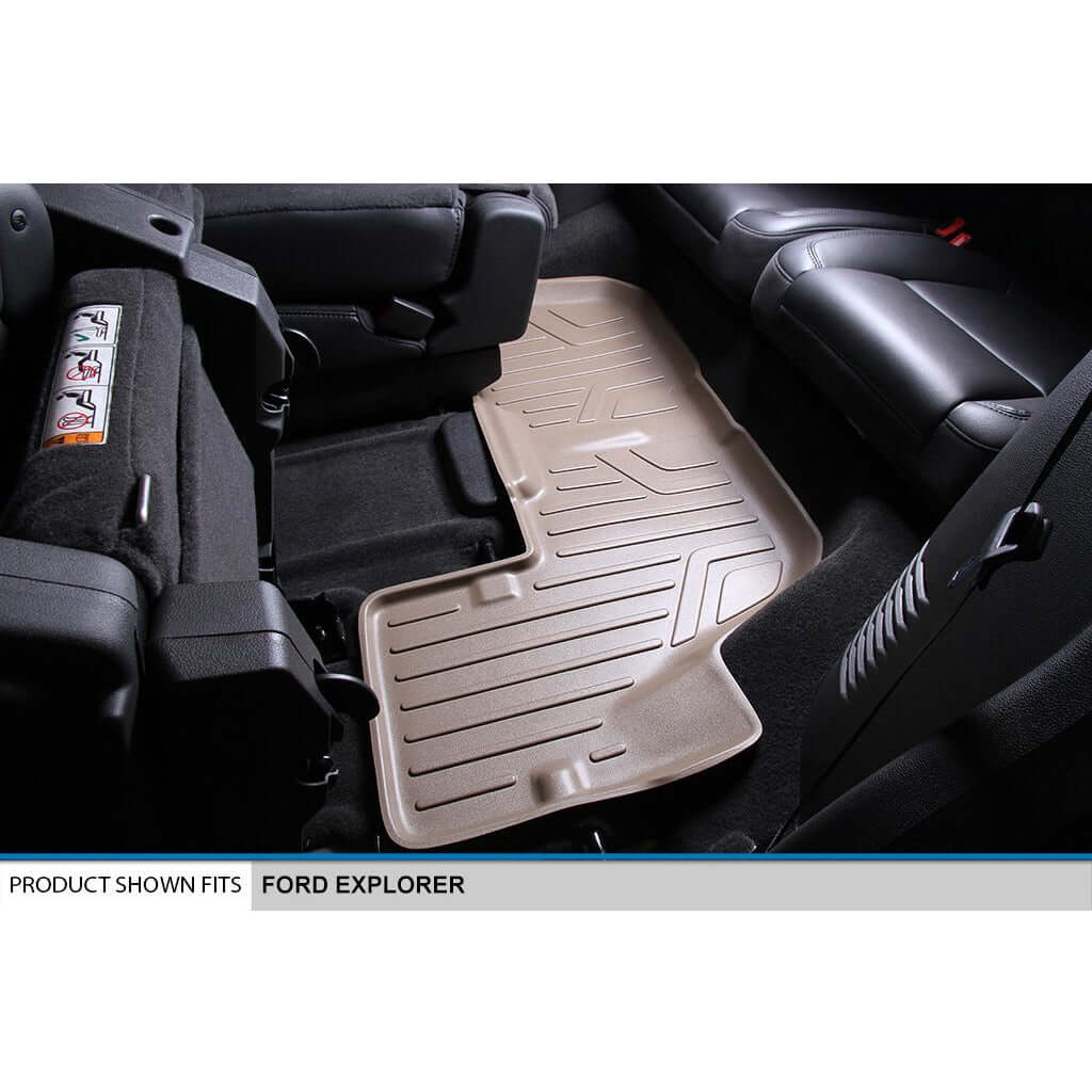 SMARTLINER Custom Fit for 2015-2016 Ford Explorer with 2nd Row Center Console - Smartliner USA