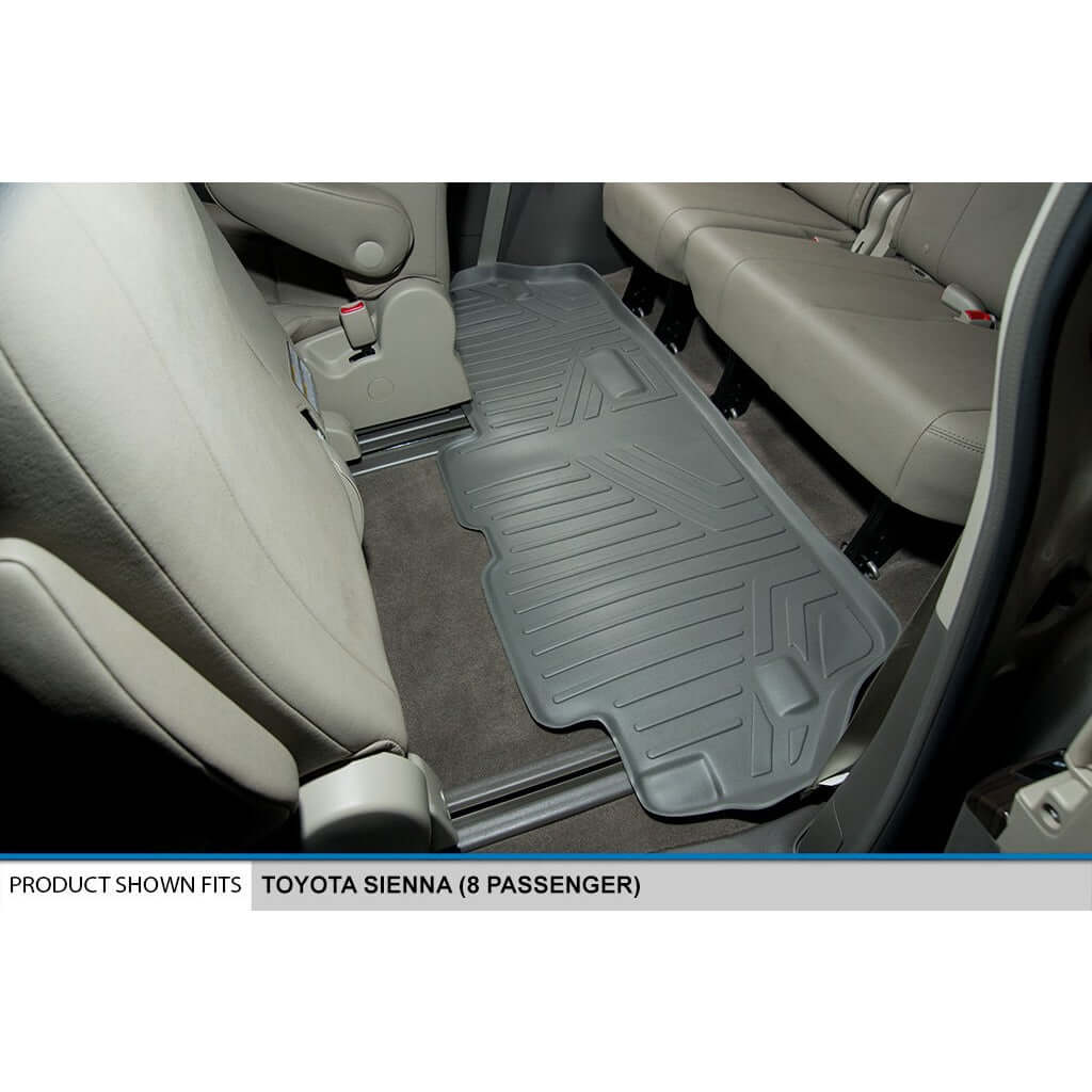 SMARTLINER Custom Fit for 2011-2012 Toyota Sienna (8 Passenger Model) - Smartliner USA