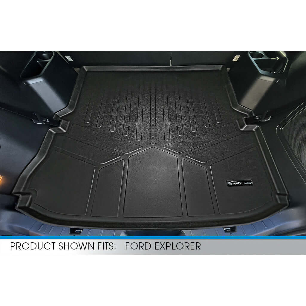 SMARTLINER Custom Fit Floor Liners For 2015-2016 Explorer (without 2nd Row Center Console)