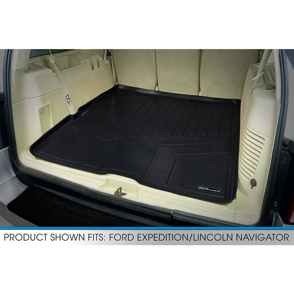 SMARTLINER Custom Fit Floor Liners For 2011 - 2017 Ford Expedition/Lincoln Navigator with Console