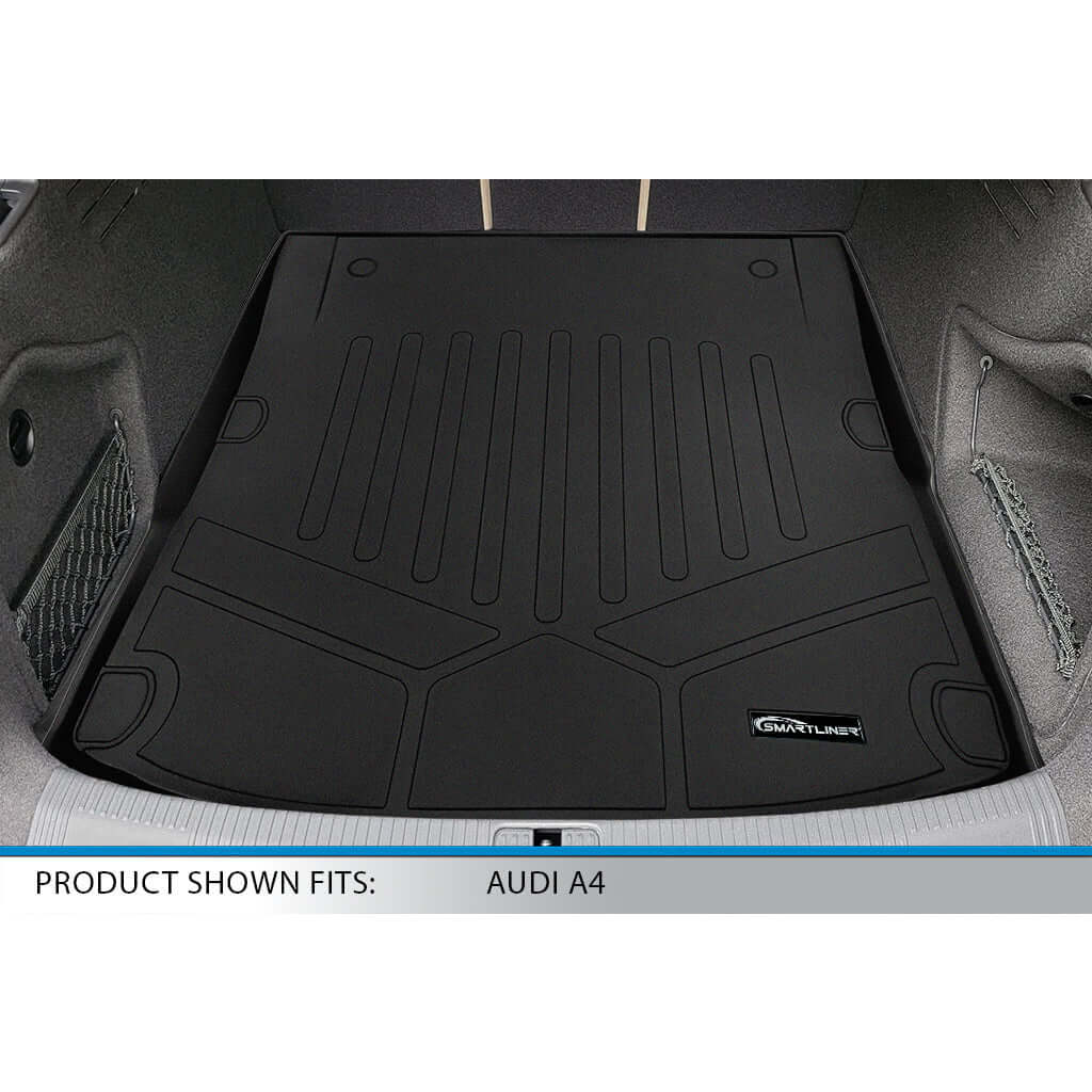 SMARTLINER Custom Fit Floor Liners For 2017-2024 Audi A4 Sedan (non-all road models)/ S4