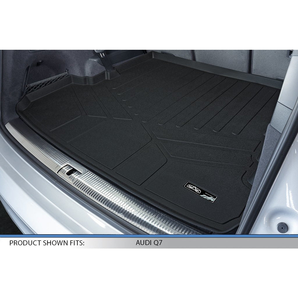 Smartliner Sd0364 All Weather Custom Fit Trunk Behind 2nd Row Floor Mat Cargo Liner for 2017-2022 Audi Q7 - All Models, Black