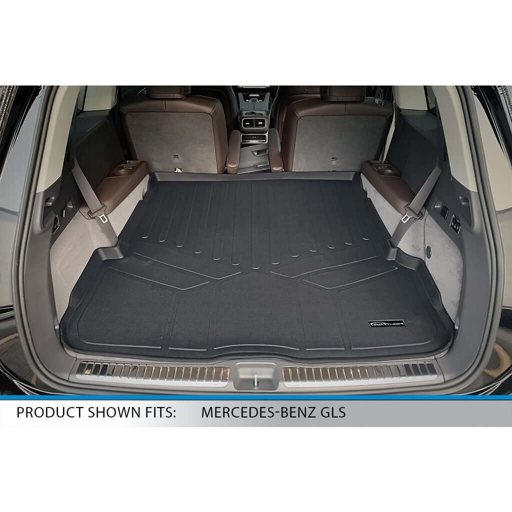 SMARTLINER Custom Fit Floor Liners For 2020-2024 Mercedes-Benz GLS-Class 6 Passenger With 2nd Row Bucket Seats