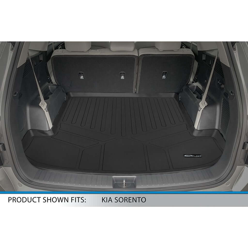 SMARTLINER Custom Fit Floor Liners For 2021-2024 Kia Sorento (with 2nd Row Bench Seat)