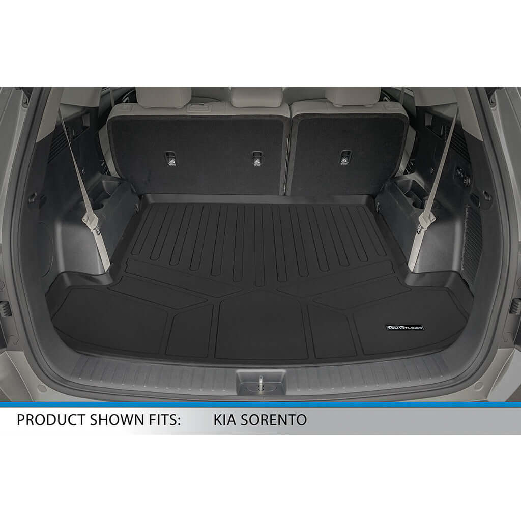 SMARTLINER Custom Fit Floor Liners For 2021-2024 Kia Sorento (with 2nd Row Bench Seat)