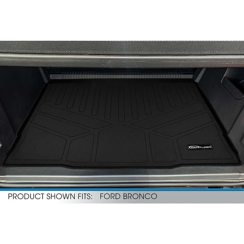 SMARTLINER Custom Fit Floor Liners For 2021-2024 Ford Bronco (4-Door)