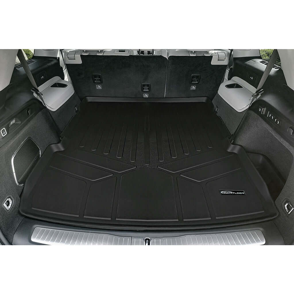 SMARTLINER Custom Fit Floor Liners For 2021-2024 Jeep Grand Cherokee L w/ 2nd Row Bucket Seats and center console