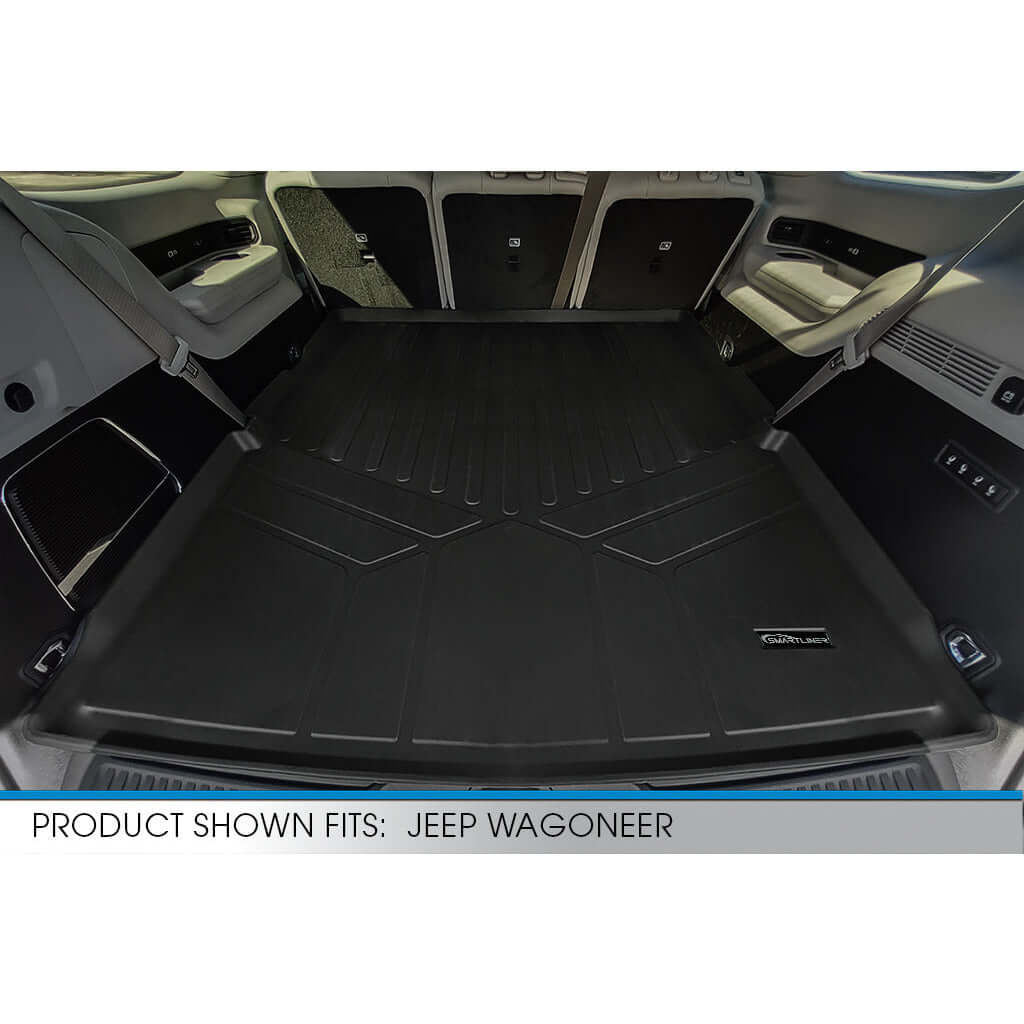 SMARTLINER Custom Fit Floor Liners For 2022-2024 Jeep Wagoneer (7 Passenger Model)