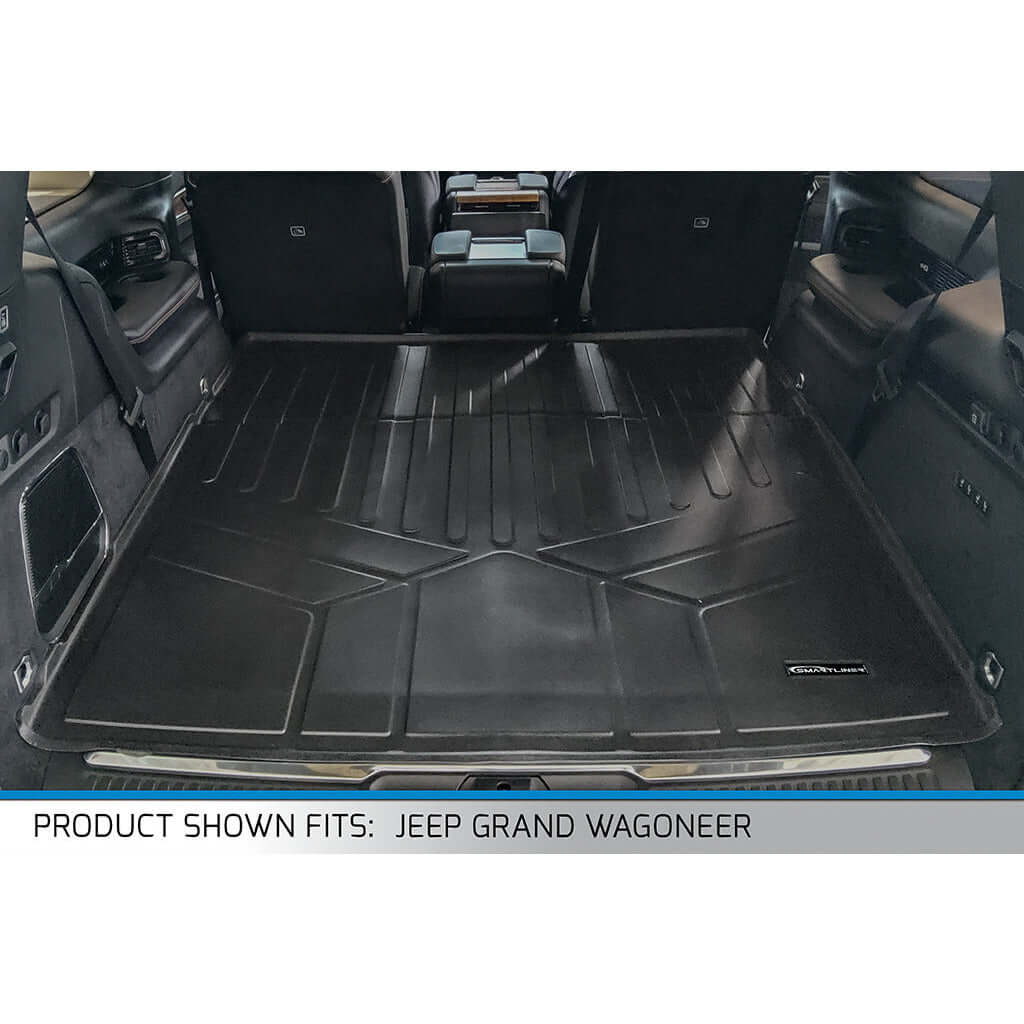 SMARTLINER Custom Fit Floor Liners For 2022-2024 Jeep Grand Wagoneer (8 Passenger Model)