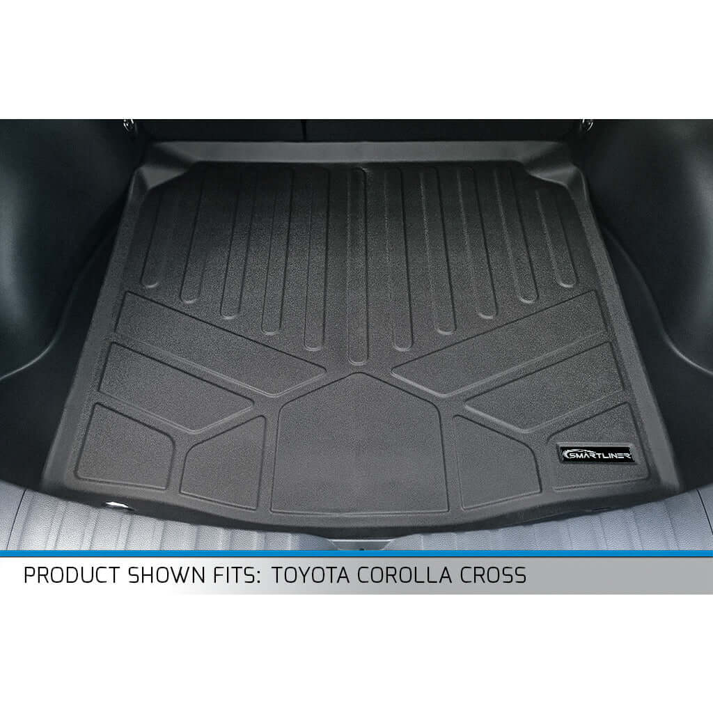 SMARTLINER Custom Fit Floor Liners For 2022-2024 Toyota Corolla Cross (Fits FWD and AWD)