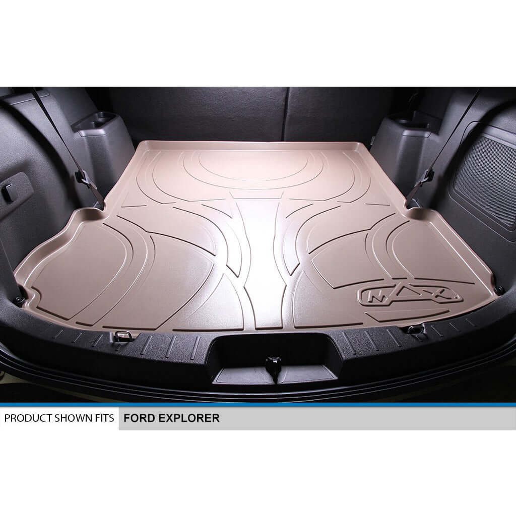 SMARTLINER Custom Fit for 2015-2016 Ford Explorer with 2nd Row Center Console - Smartliner USA