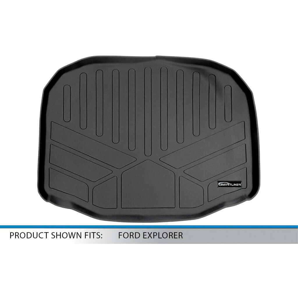 SMARTLINER Custom Fit Floor Liners For 2011-2014 Explorer (without 2nd Row Center Console)